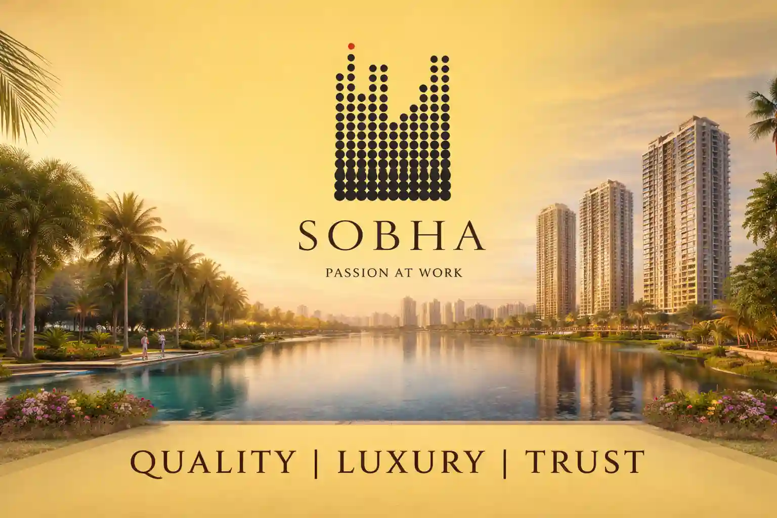 Sobha Limited official logo for luxury apartment projects across Dubai