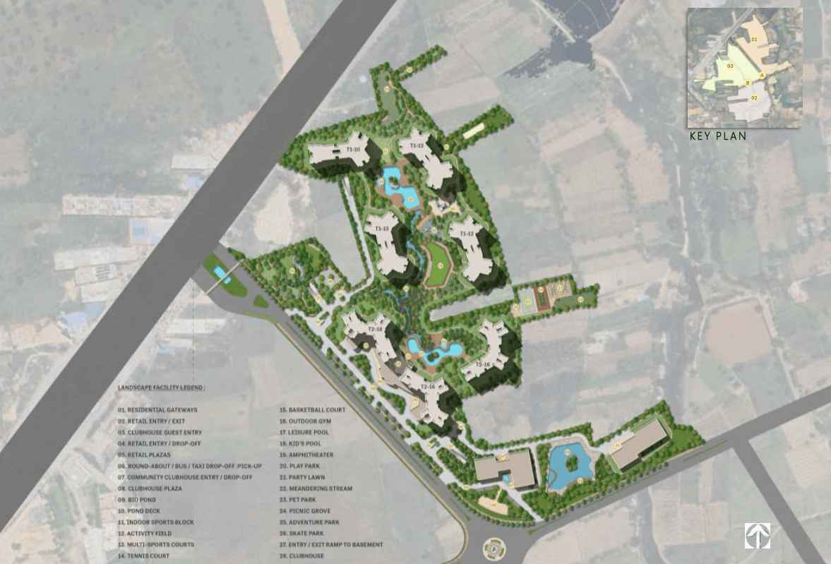 Sobha Oakshire Devanahalli master plan layout